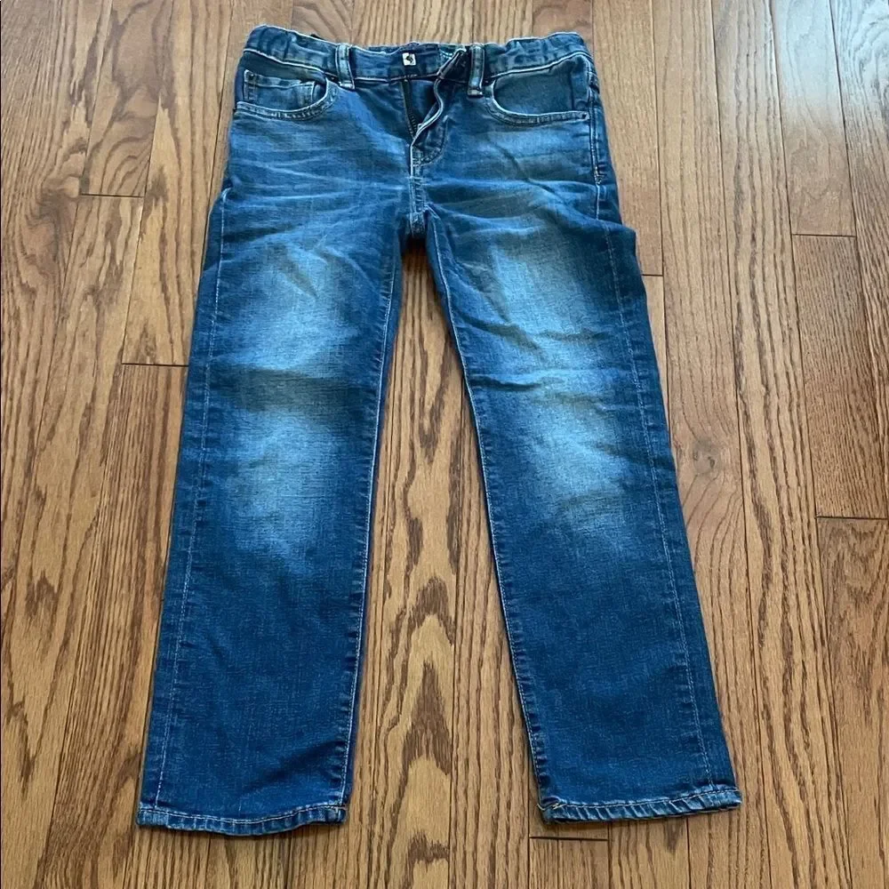 GAP Kids Straight Leg Jeans Medium Wash Boy’s Sz 7 Regular